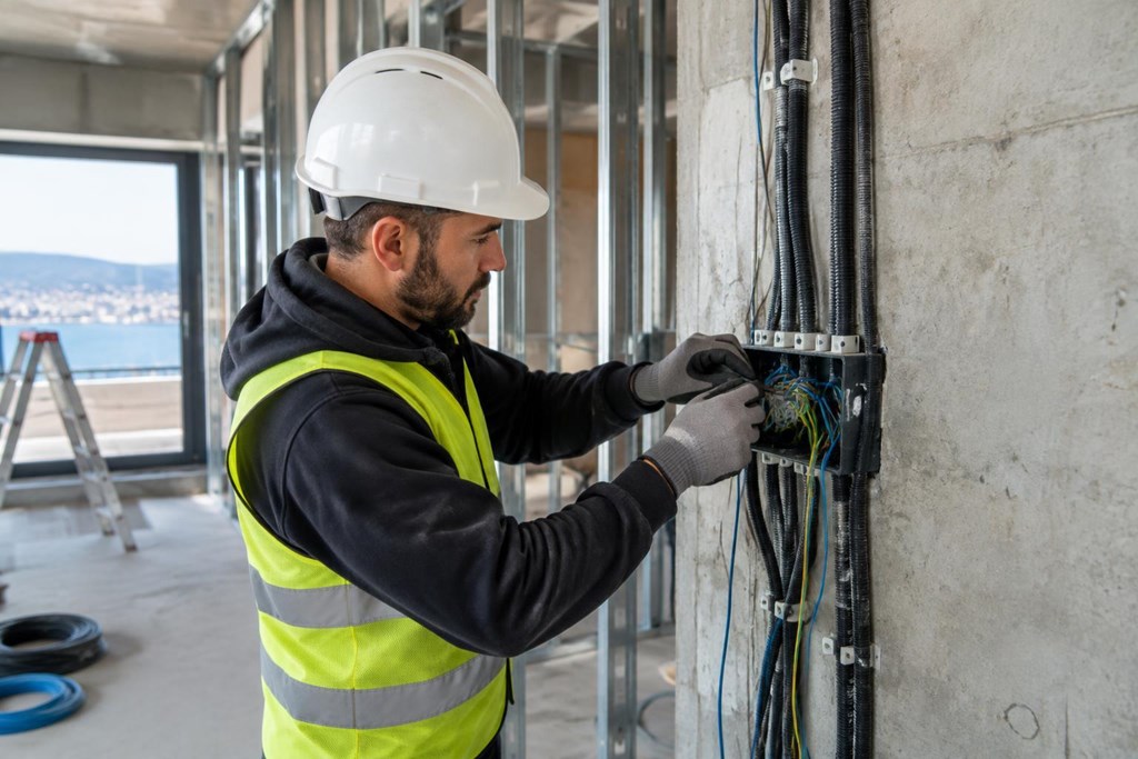 Foto 1 Así ejecutamos el montaje e instalación eléctrica de edificios residenciales en Vigo