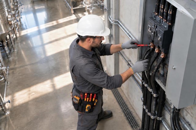 Montaje de instalaciones eléctricas en bodegas y agroindustria en Vigo - Imagen 1